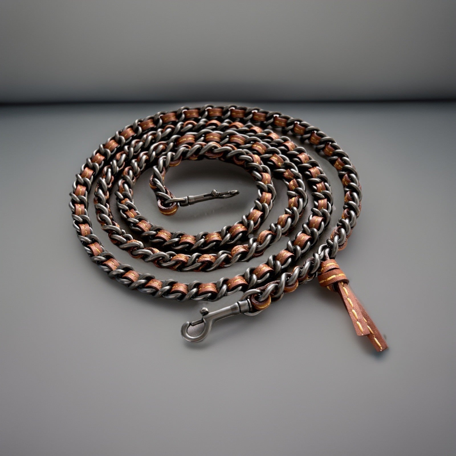 COACH 1941 Replacement Bag Chain Strap Dinky Brown Gunmetal Hardware (org $195)