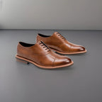 KENNETH COLE Reaction Klay Flex Lace Up Cap Toe Oxfords Men Size 10.5 (org $95)