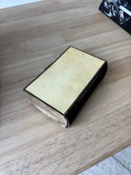 Antique 1875 Czech Bohemian Catholic Prayer Book  Hardcover Leather Brass Clasp