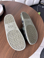 COACH Designer Pool Slide Shoe Camo Dinosaur Rexy Logo Sandals Men 11 (org $225)
