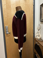 COACH Retro-Inspired Cheerleader Top Wool Knit Varsity Stripes Letterman ($450)
