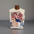 COACH 1941 Runway x Tom Wesselmann Knit Flower Graphic Sweater Vest (org $550)