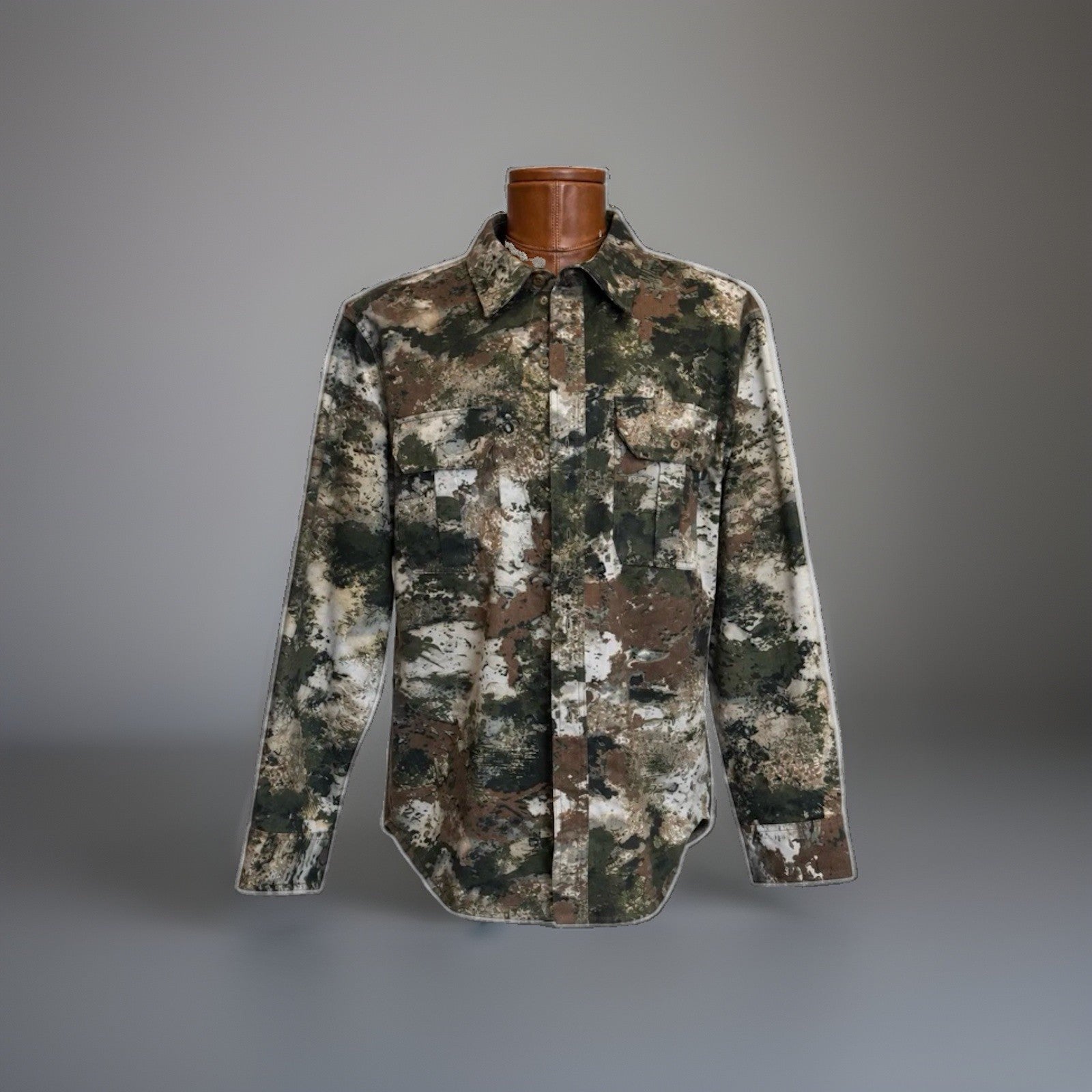 CABELA’S Camo Button Up Heavyweight Cotton Hunting Outdoor Shirt Men XL(org $95)