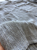 EILEEN FISHER Vintage Two Piece Linen Rayon Set Made In Canada Shirt Skirt Large