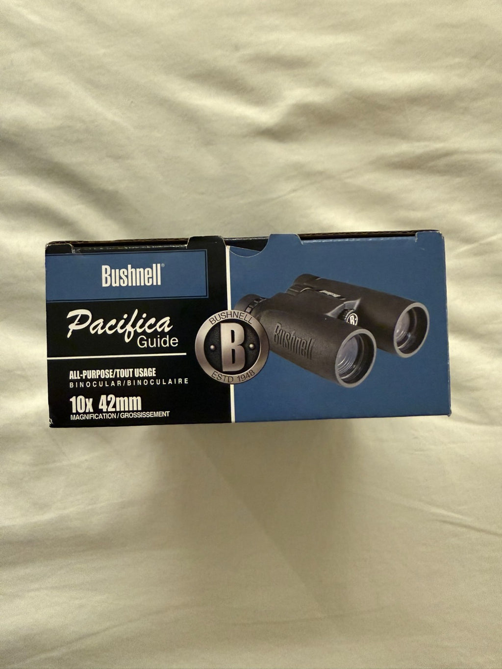 Bushnell Pacifica 10x42 Binoculars Waterproof Roof Prism Black Model 214201