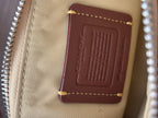 COACH Quilted Pillow Leather Crossbody Wristlet Kira Bag Hay/Yellow (Org $295)