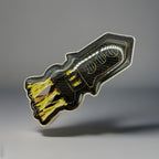 COACH Designer Rocket Ship Space Enamel Pin Bag Charm Emoji Stitching Graphic