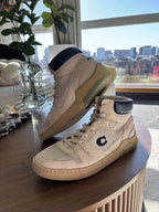 COACH Citysole Leather Suede High Top Lace Sneaker Shoe Chalk Men 10.5(org $195)