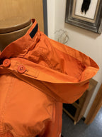 COACH Mens Fashion Windbreaker Orange 1431 Men's Removable Sleeves Size M ($598)