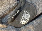 CARHARTT Rain Defender Hoodie Sweatshirt Heavyweight Grey Mens XL Orange Logo