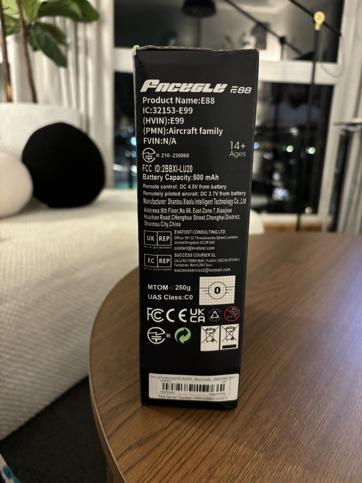 E88 Drone Aerial Photography HD 4K Dual Camera Remote Control Airplane RCToy NEW