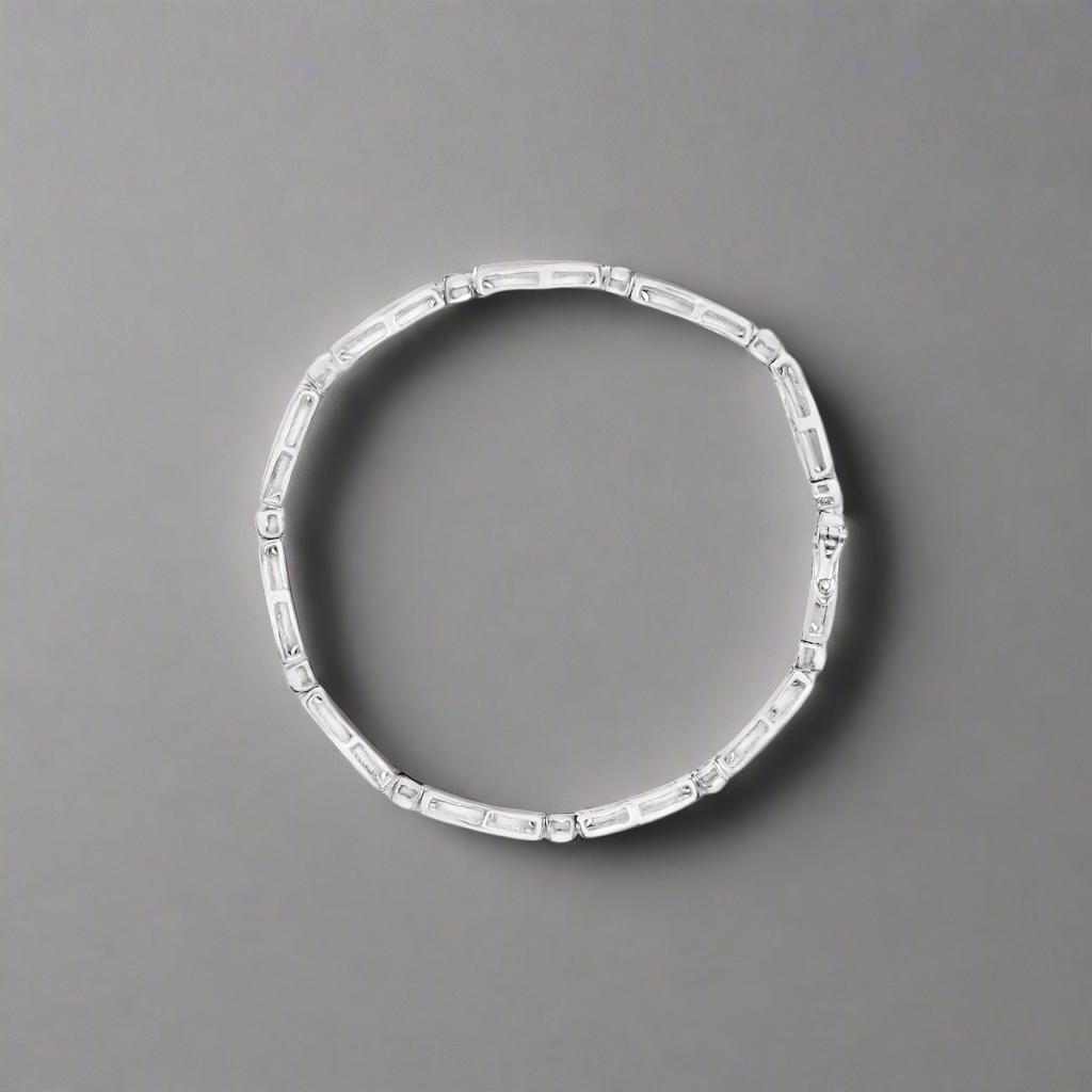 DIAMOND CELESTIA // 14k white gold bracelet
