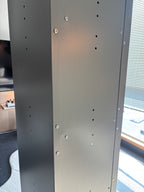 INDUSTRIAL Grey/Gray 6 Door Metal Locker Storage Cabinet 77.4” Tall