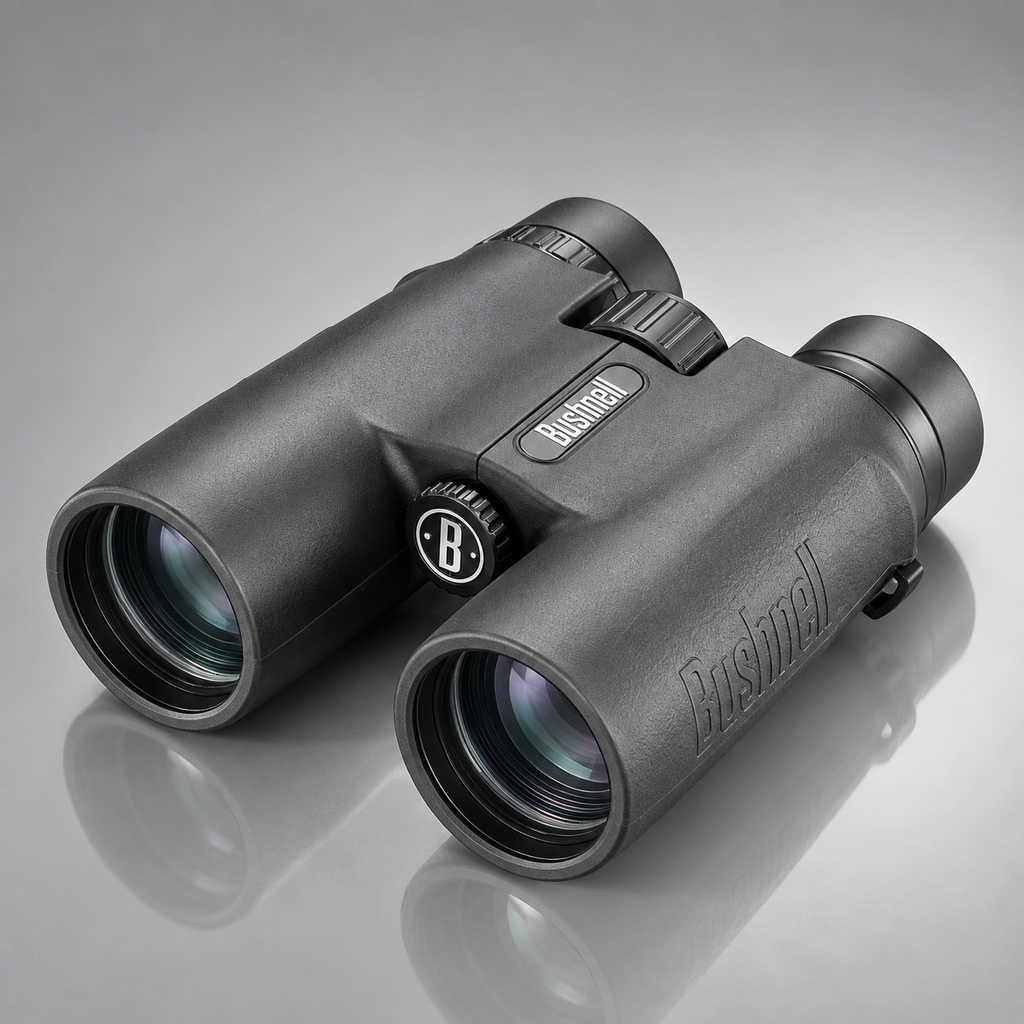 BUSHNELL Pacifica Binoculars 10x42 Waterproof Roof Prism Black Model 214201