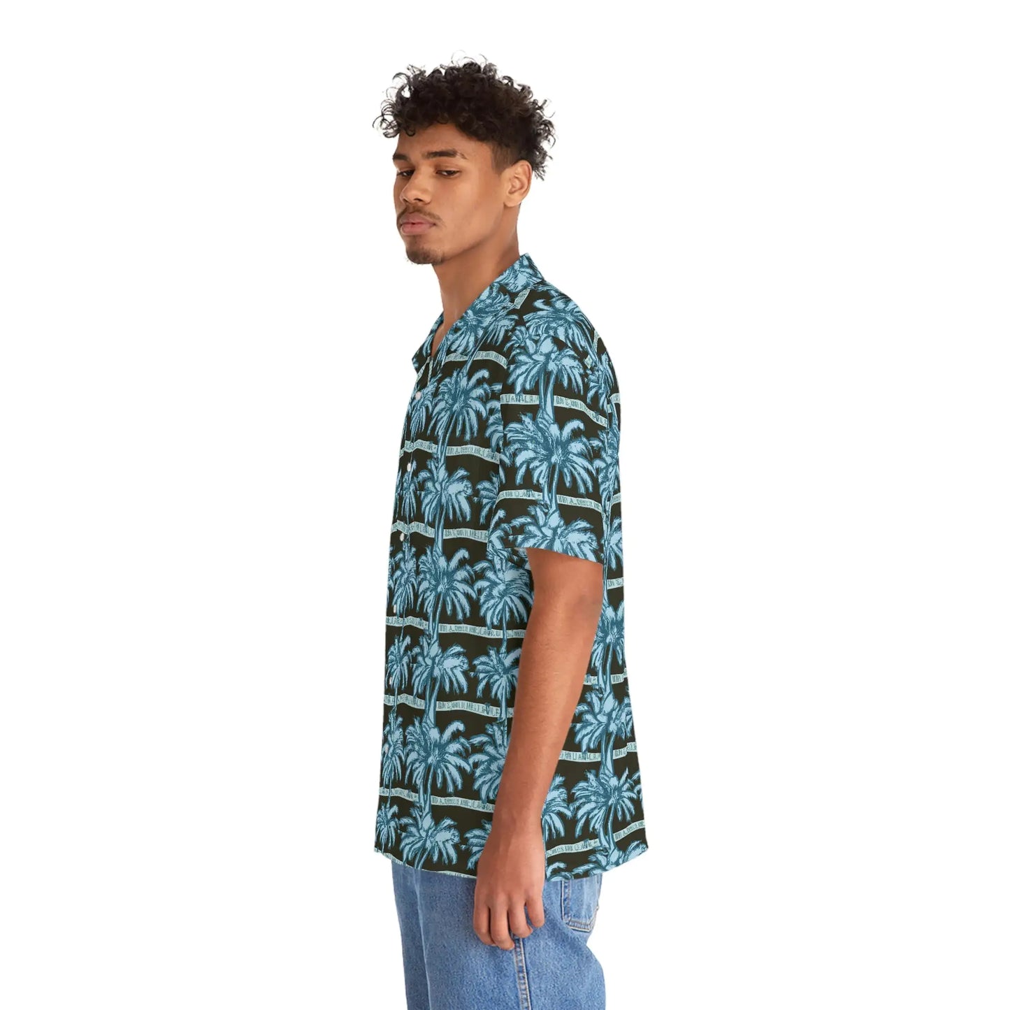 LAGOON RETRO // button tee