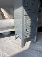 INDUSTRIAL Grey/Gray 6 Door Metal Locker Storage Cabinet 77.4” Tall