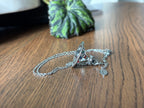 VIVIENNE WESTWOOD Medium Orb Necklace Silver Crystal Icon (org $595)