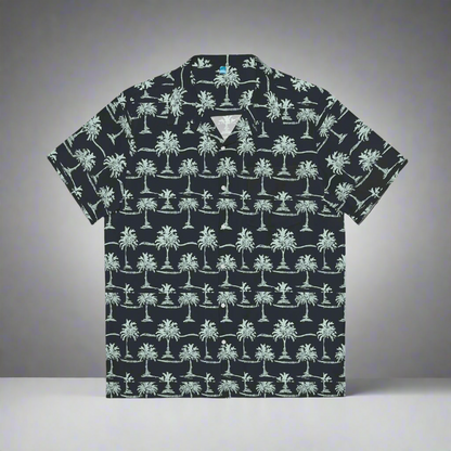 ECLIPSE PALM // button tee