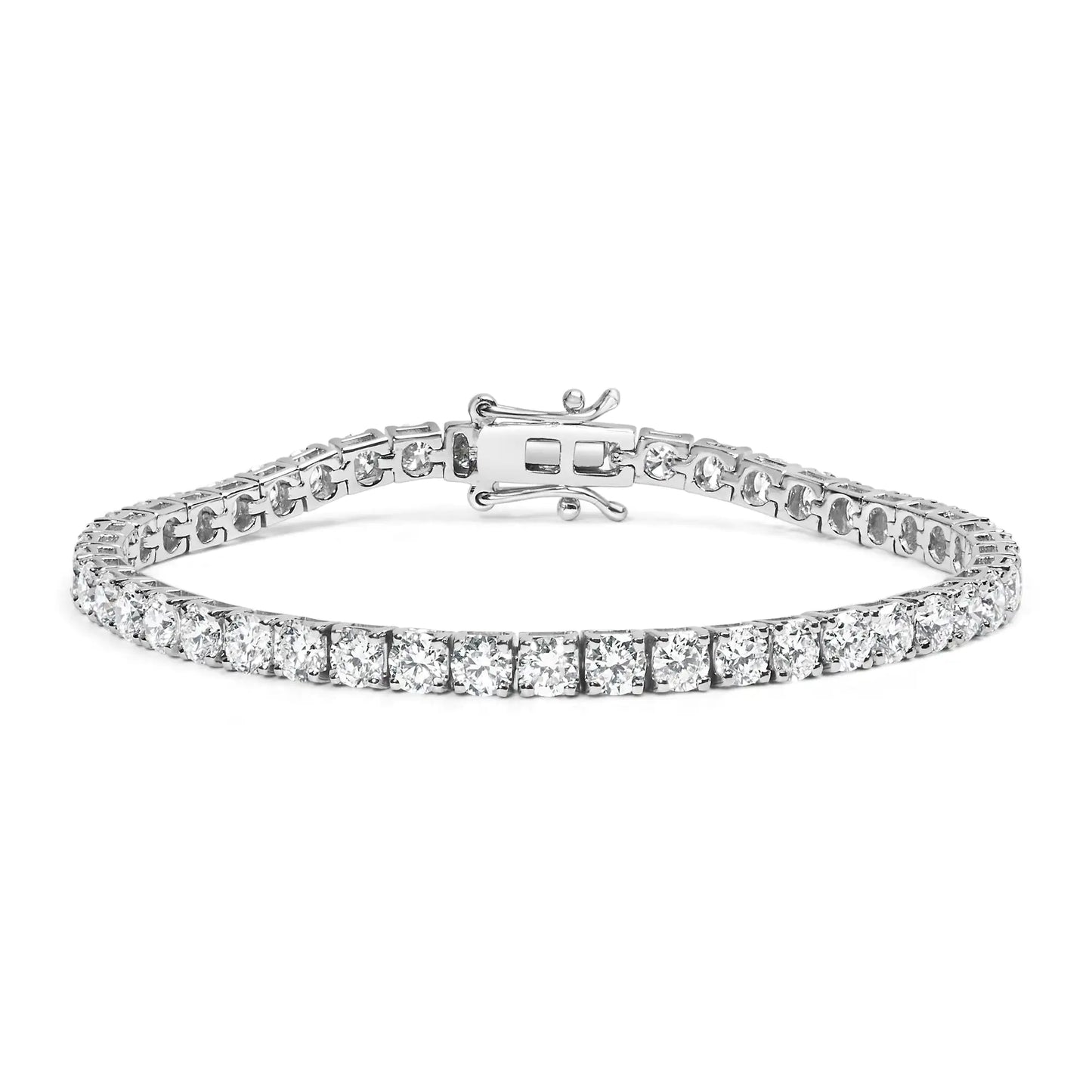 DIAMOND ORBIT // 14k white gold bracelet