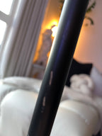 IKEA RANARP Floor Reading Lamp Black Brass Adjustable Industrial Task Light