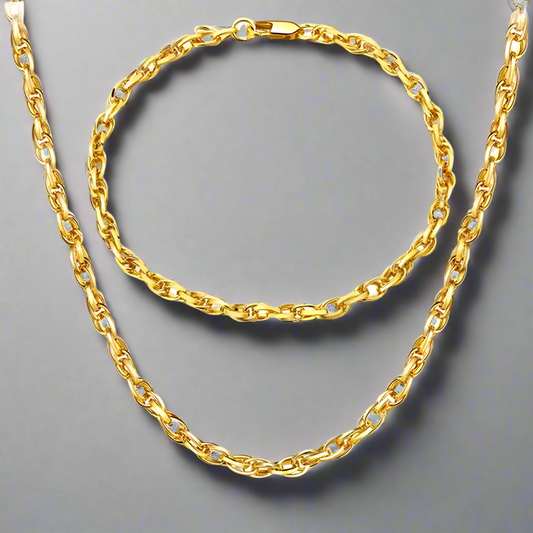 GOLDEN SOLARIS // 18k gold set