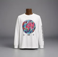 LEVI’S Brand T-Shirt “Another World” Print Retro Long Sleeve Men Size XL (org $40)