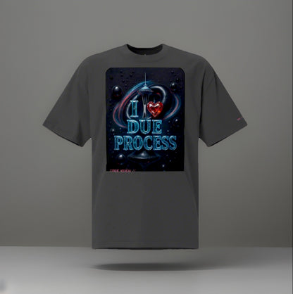 [faded needle] DUE PROCESS// CottonTee