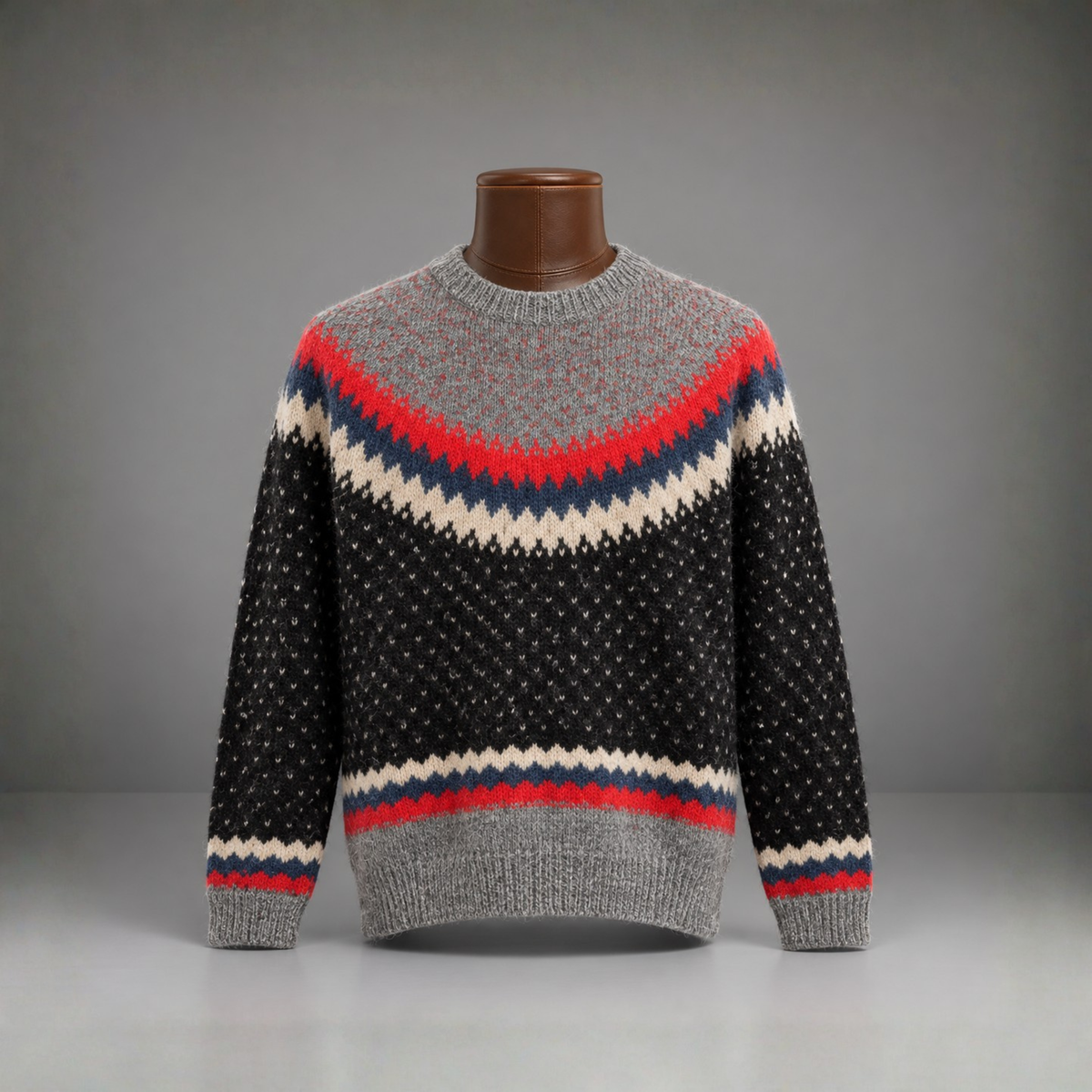 WOOLRICH Vintage Wool Mohair Crewneck Sweater Nordic Size XL (org $179)