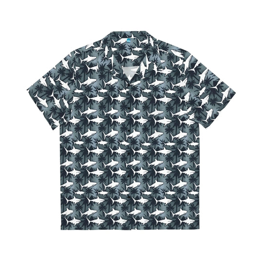 SHARK WAVE // button tee