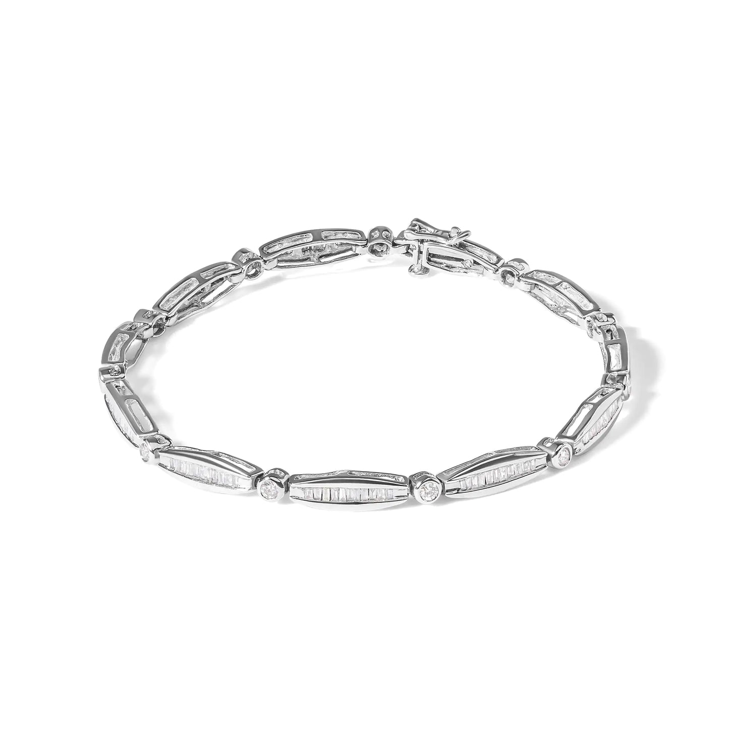 DIAMOND CELESTIA // 14k white gold bracelet