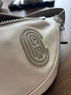 COACH Designer Rivington Cow Leather Belt Bag Fanny Pack Cross Sling (org $350)