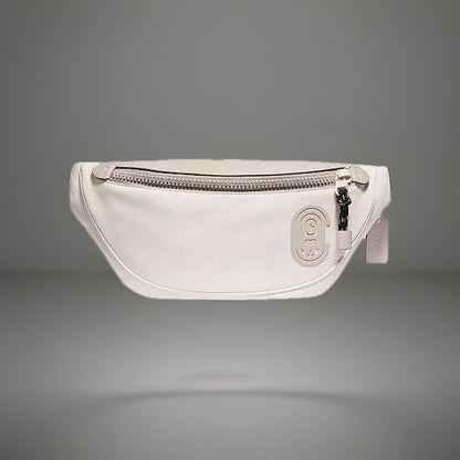 COACH Designer Rivington Cow Leather Belt Bag Fanny Pack Cross Sling (org $350)