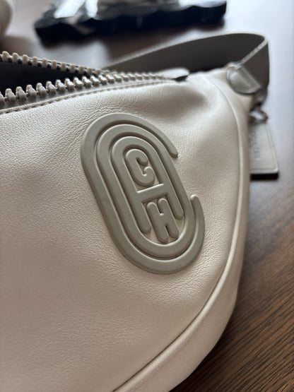 COACH Brand Rivington Belt Bag & Fanny Bag Crossbody with LOGO Patch (org $350)