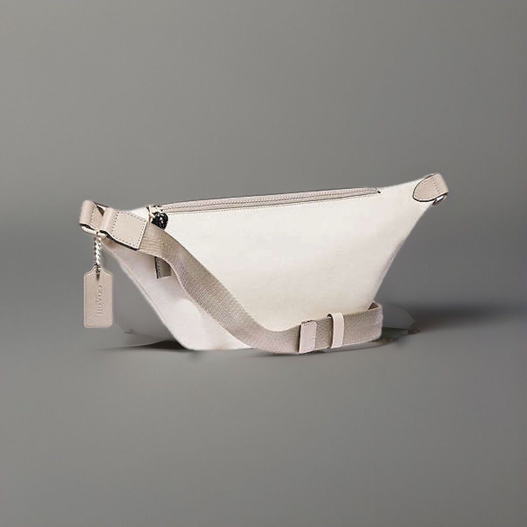 COACH Designer Rivington Cow Leather Belt Bag Fanny Pack Cross Sling (org $350)