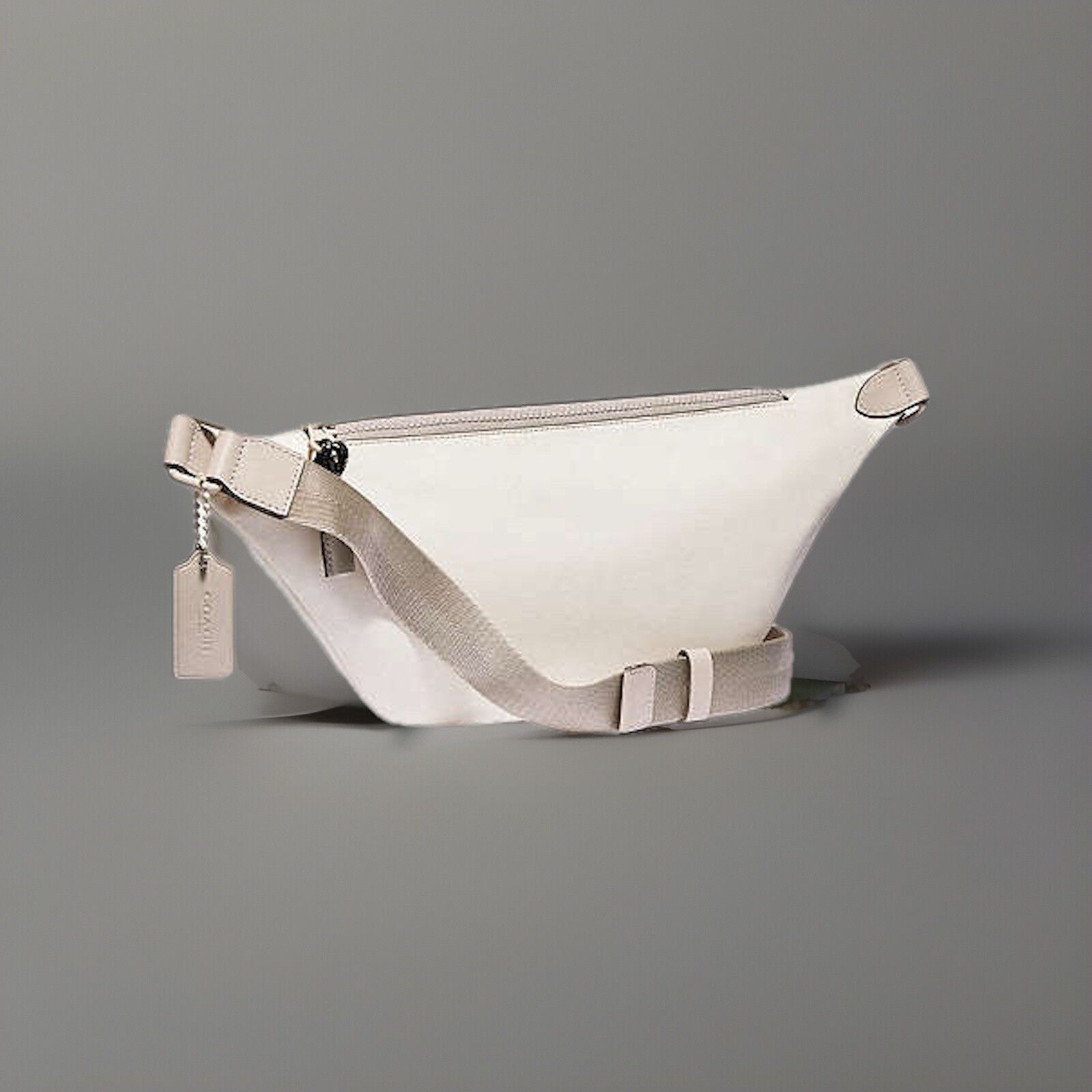 COACH Designer Rivington Cow Leather Belt Bag Fanny Pack Cross Sling (org $350)
