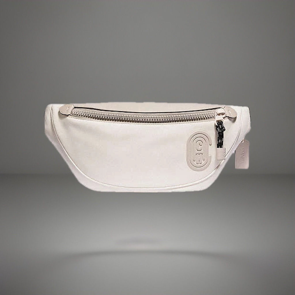 COACH Designer Rivington Cow Leather Belt Bag Fanny Pack Cross Sling (org $350)