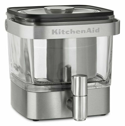 KitchenAid Cold Brew Coffee Maker Glass Stainless Steel Brewer 28oz (org $150)
