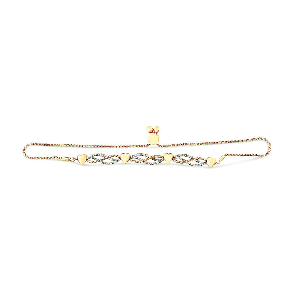 STARDUST SERENADE // diamond  yellow gold 14k bracelet